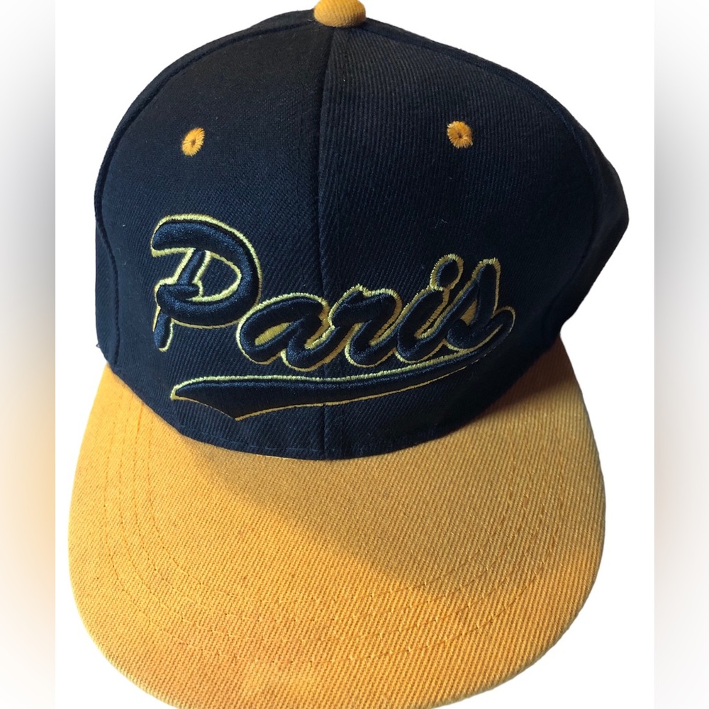 Paris Hat Cap snap back embroidered Tour
